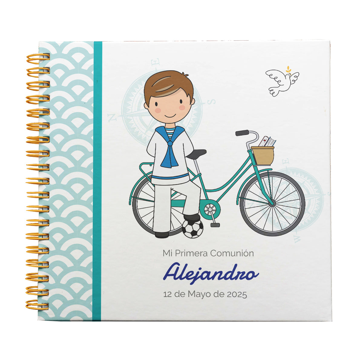 Libro de comunión niño