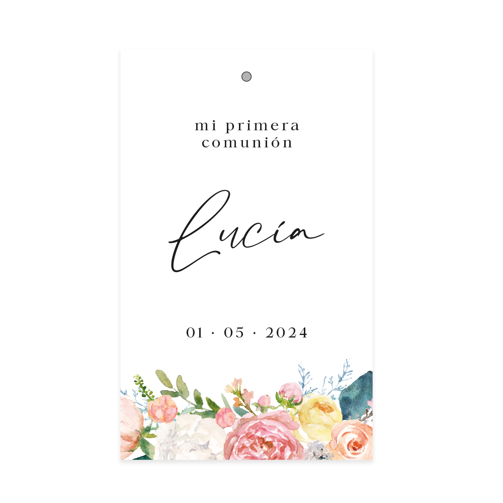 Etiqueta Flores