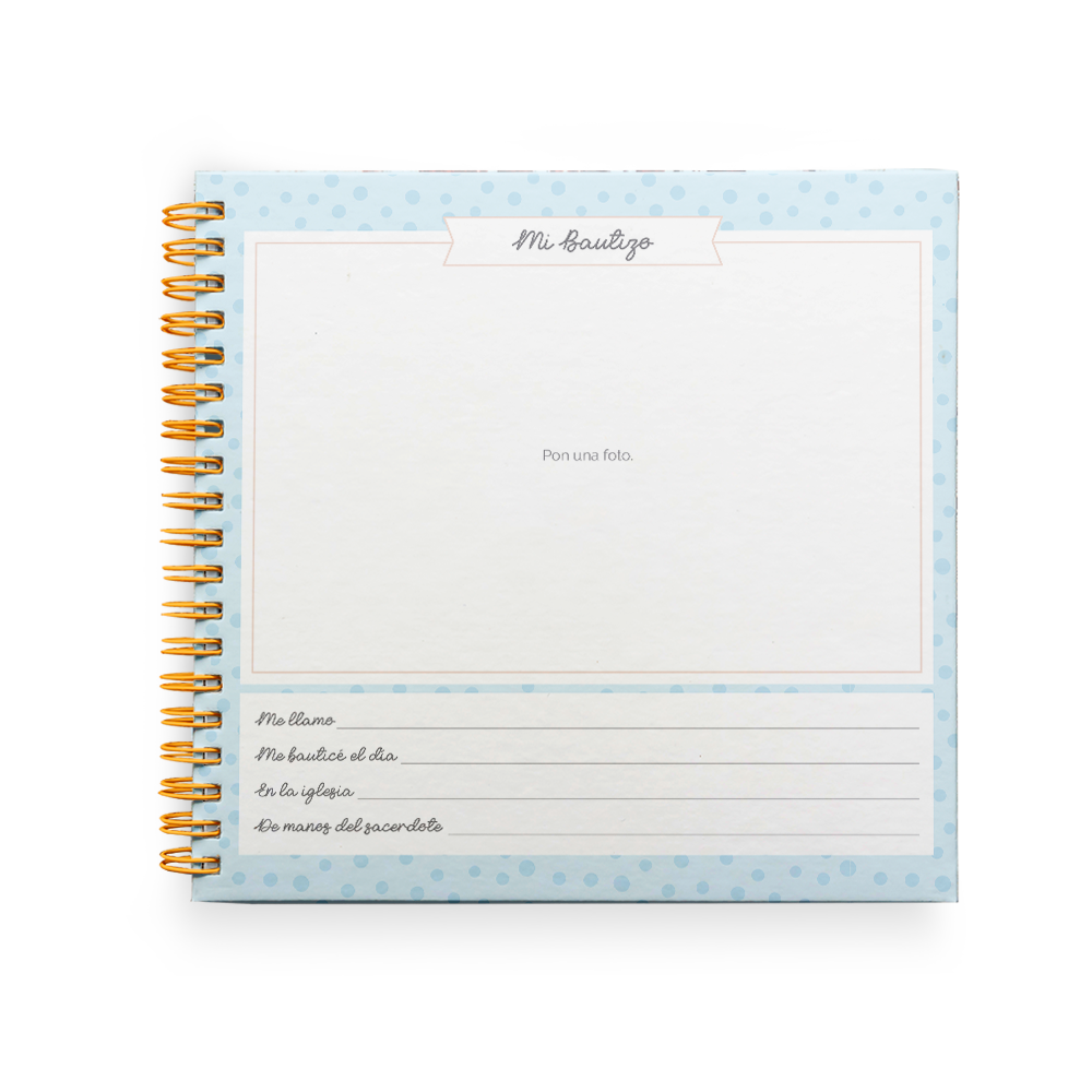 Libro Firma Bautizo