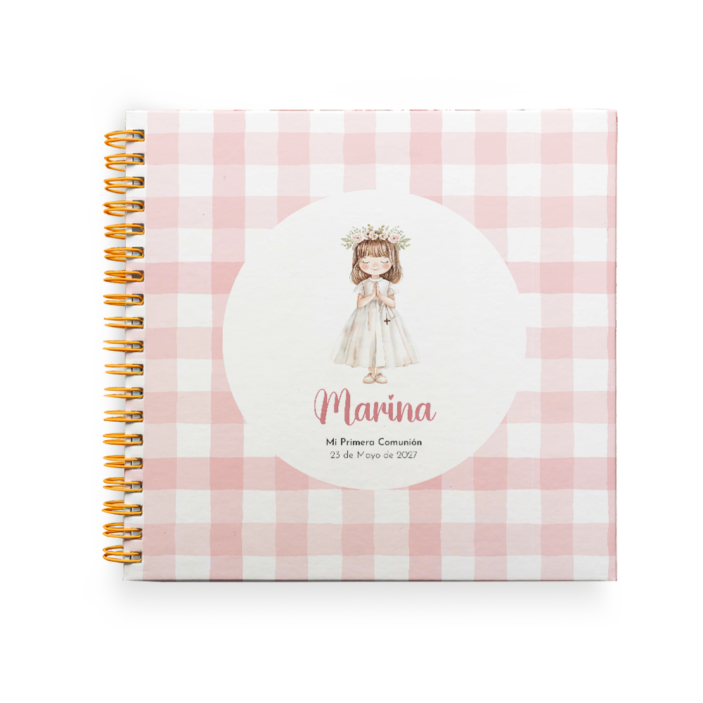 Libro de Firmas Cuadros Niña