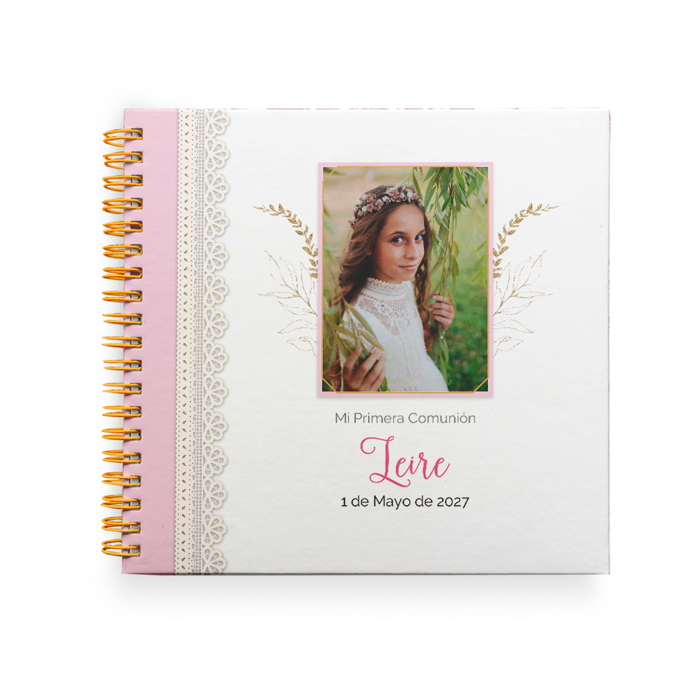 Libro de Firmas Niña con foto