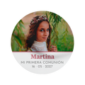 Pegatina Foto Niña