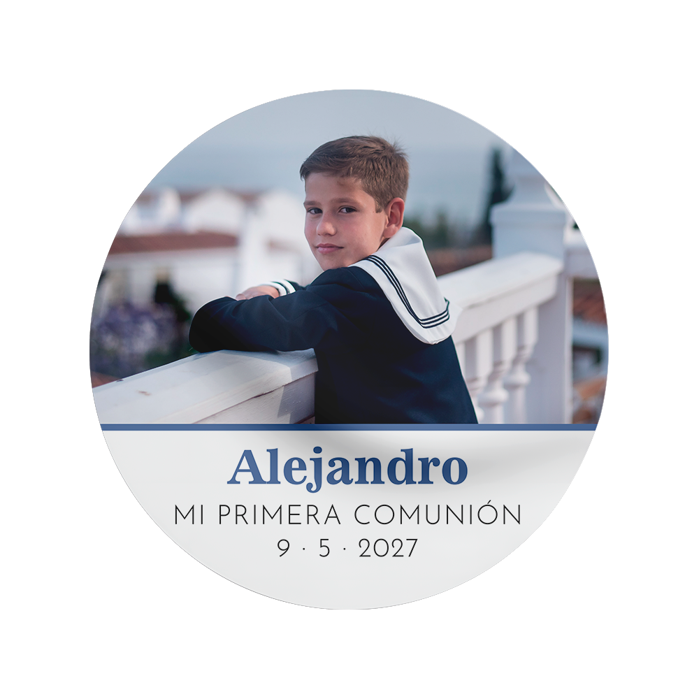 Pegatina Foto Niño