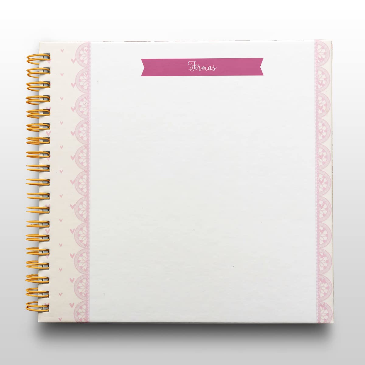 Libro de Firmas Comunión Niña