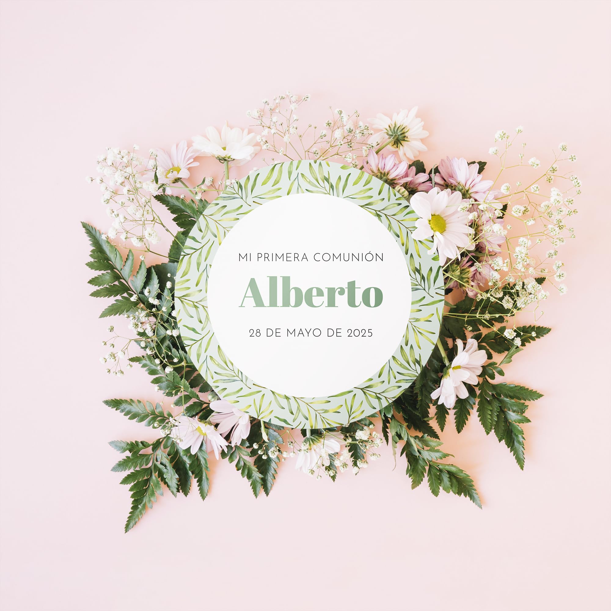 Etiquetas Comunión Eucal - Pack 25 unidades