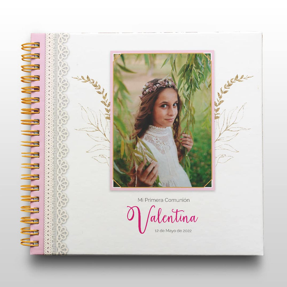 Libro de Firmas Comunión Niña