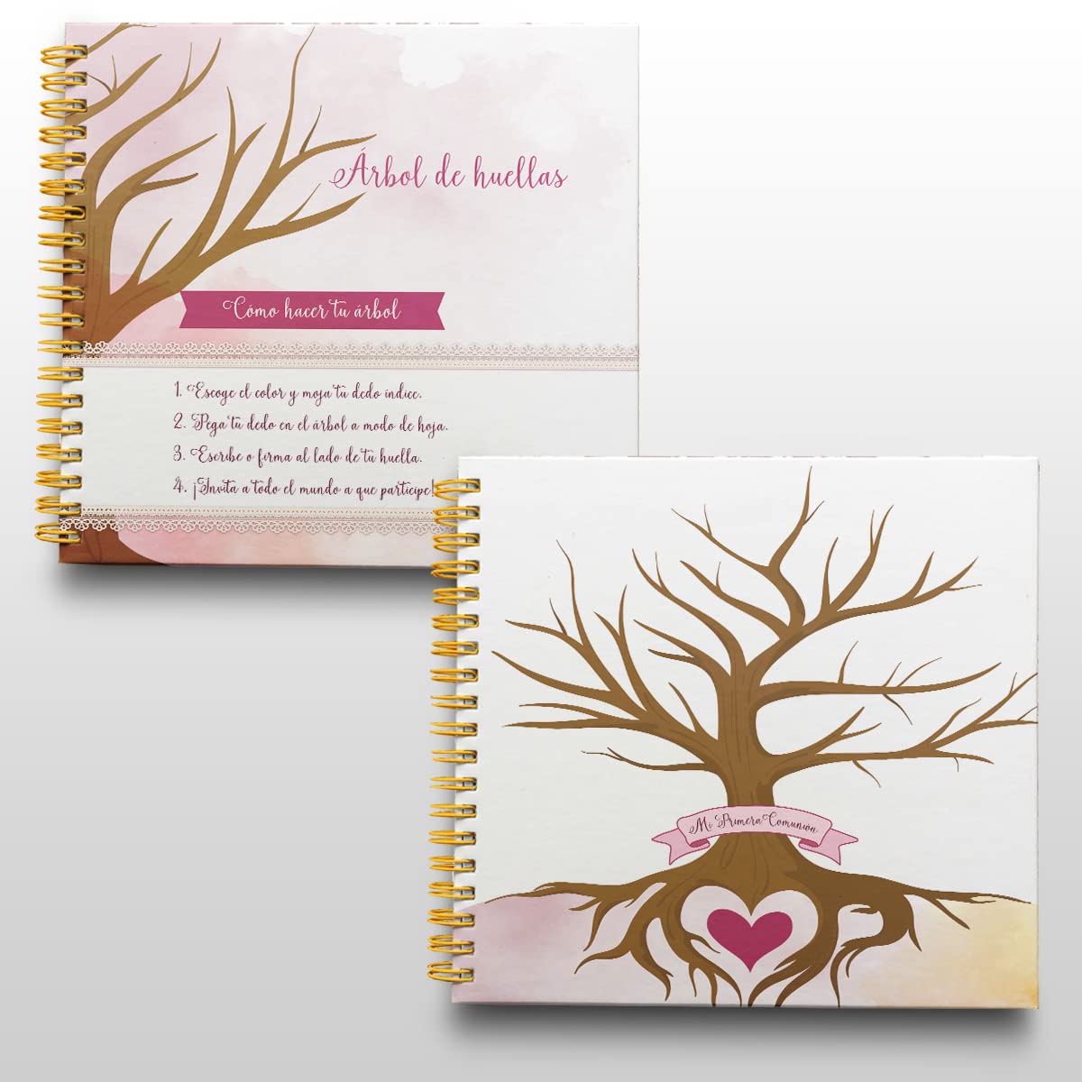 Libro Firmas Comunión Niña