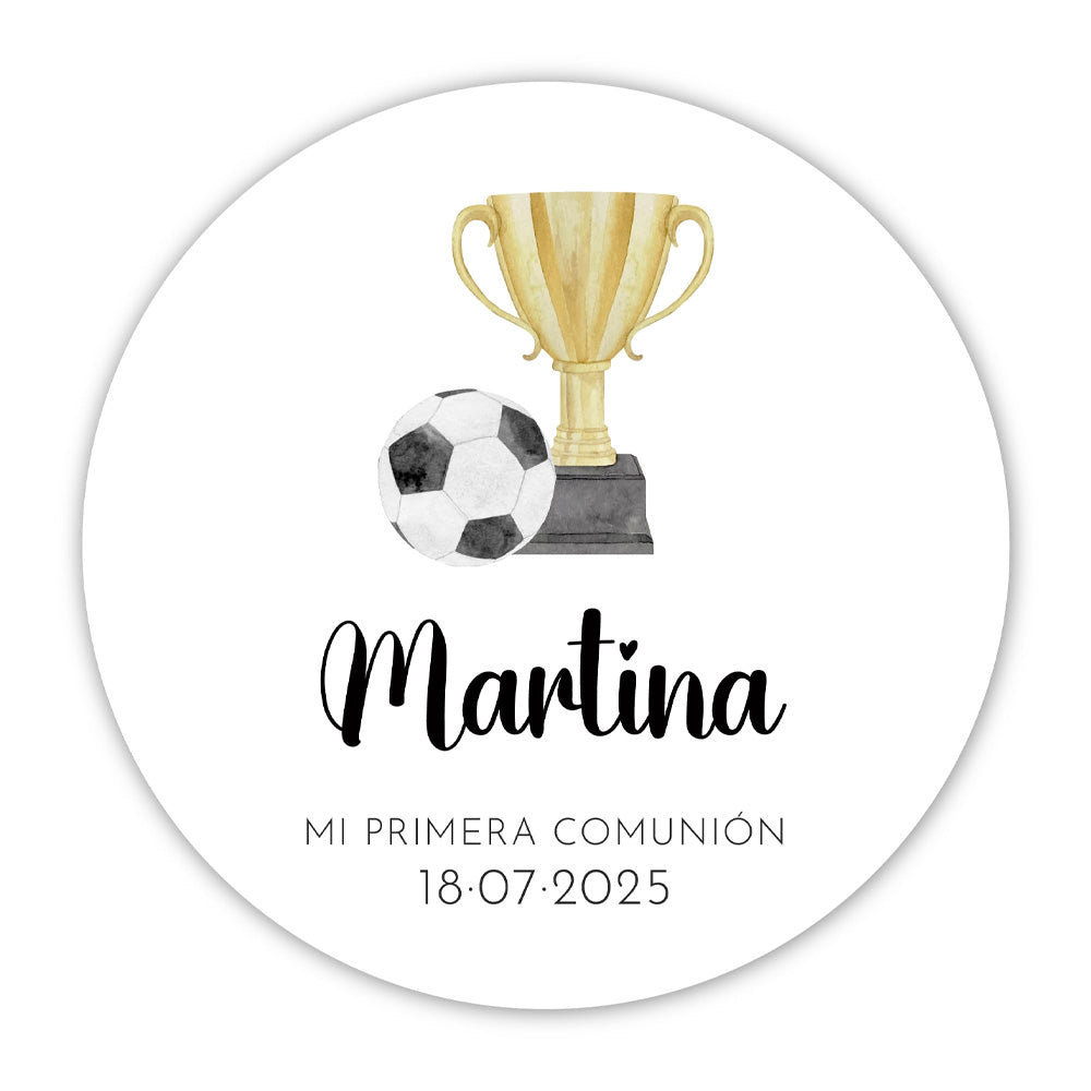 Etiquetas Comunión Niña - Pack 25 Unidades