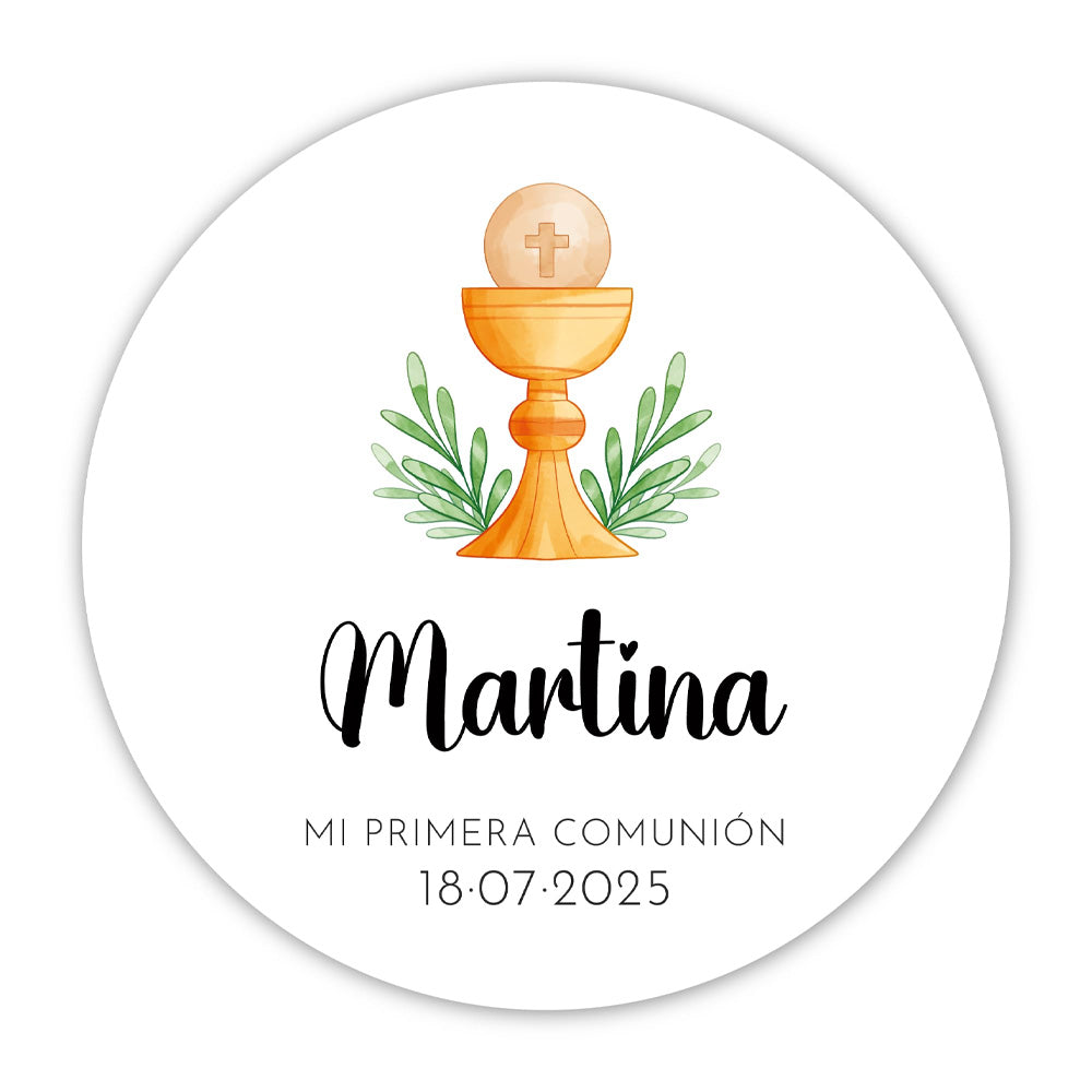Etiquetas Comunión Niño - Pack 25 Unidades