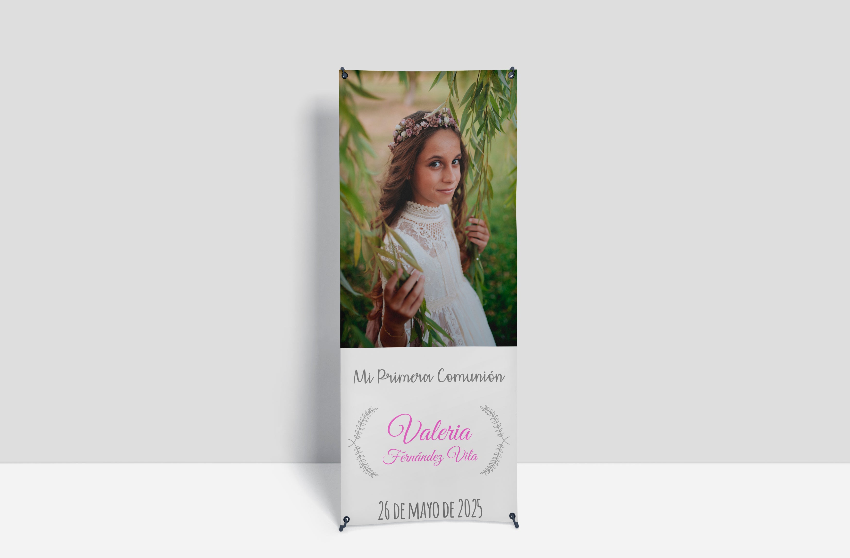 Xbanner comunión niña