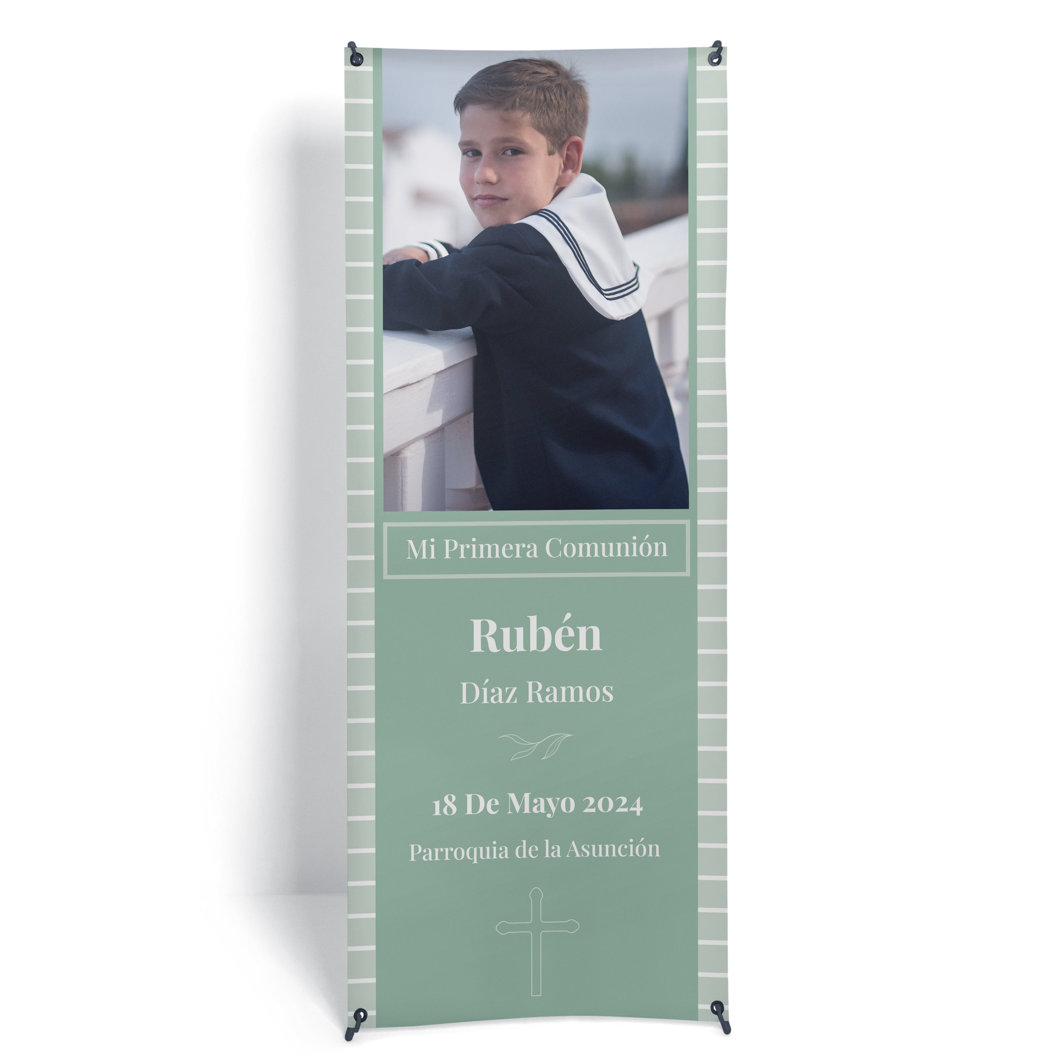 Xbanner comunión niño